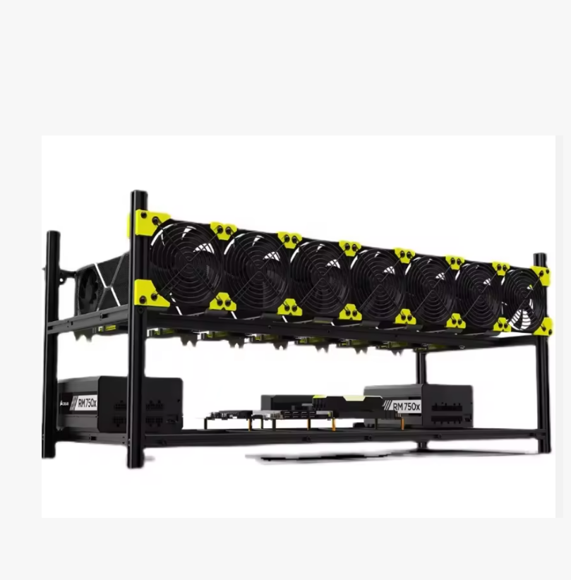Gpu Mining Rig Frame 8 Gpu - Алюминиевый штабелируемый корпус VEDDHA для открытого