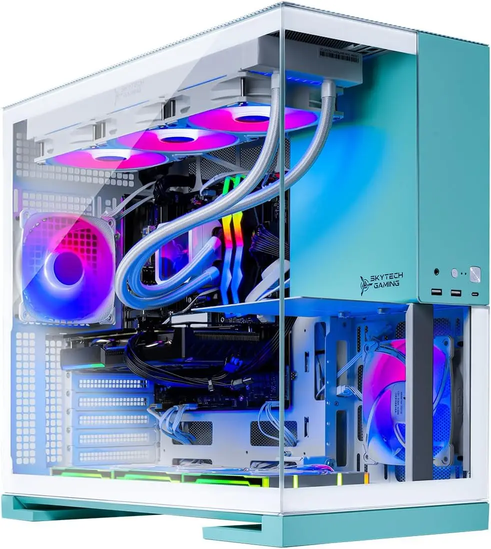 Rtx 5080 16Gb - Настольный компьютер Skytech Gaming Aqua, процессор