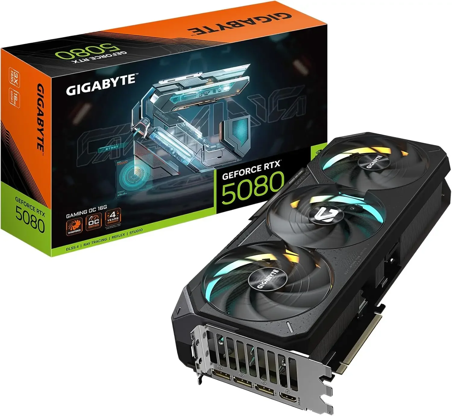 Rtx 5080 16Gb - Видеокарта RTX 5080 Gaming OC 16G,
