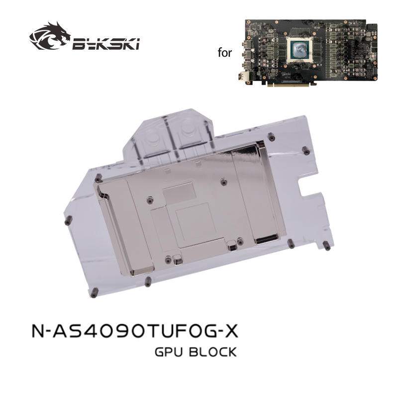 Rtx 4090 Water Block - Водяной блок графического процессора Bykski для