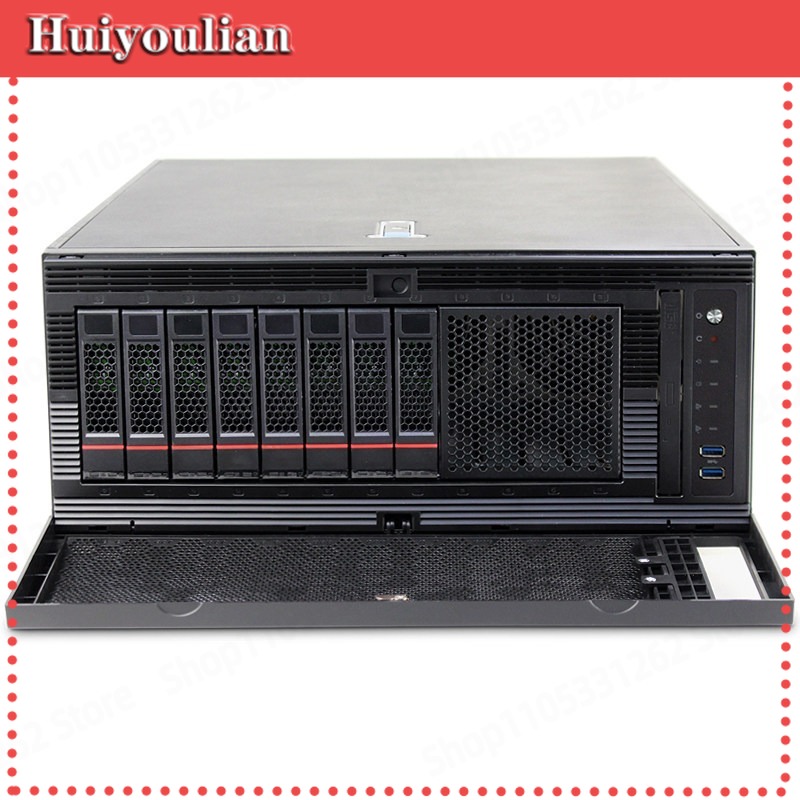 Server Gpu Chassis 4U - Серверный корпус 8049ETX-8 Tower 4U, конвертируемый
