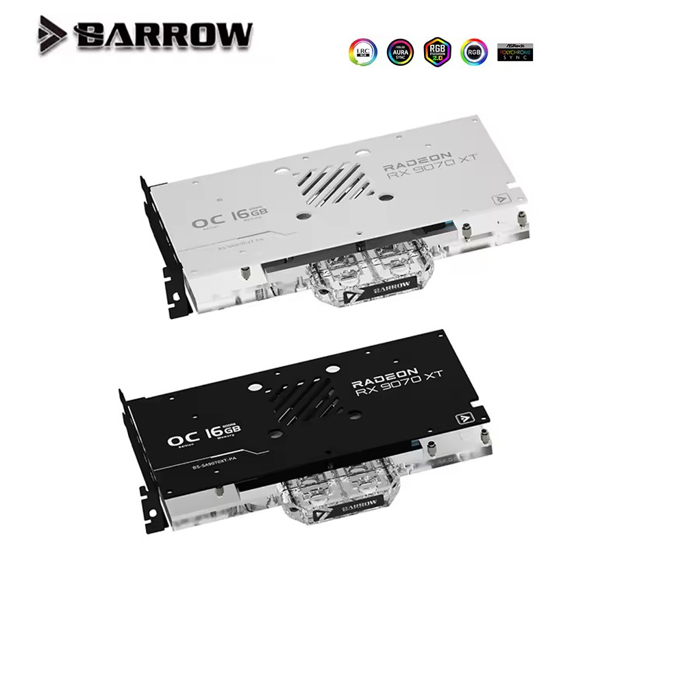 Водяной блок графического проц – обзор и цена Rx 9070 16Gb