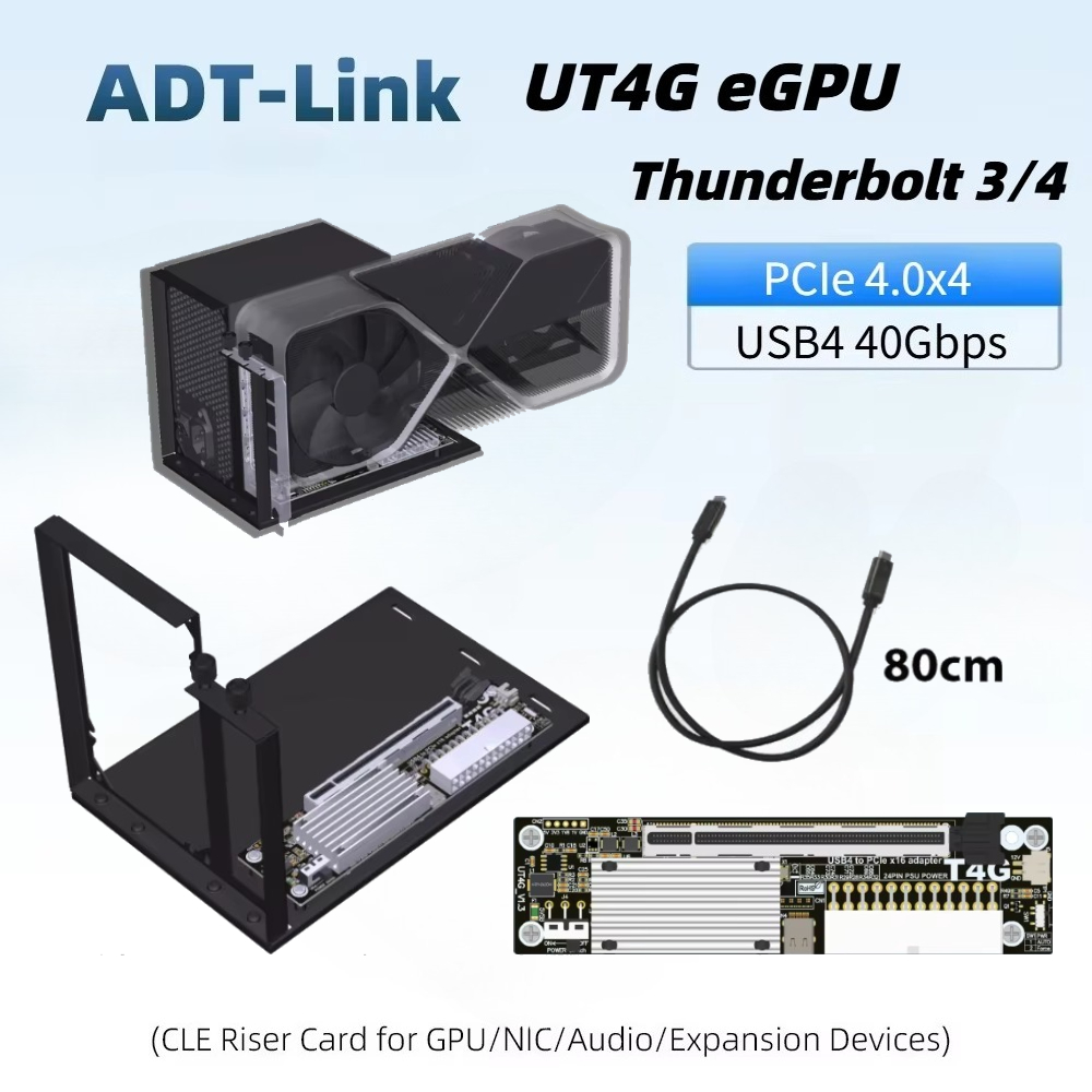 Внешняя док-станция UT4G для п – обзор и цена Gpu External Dock Egpu Thunderbolt 4