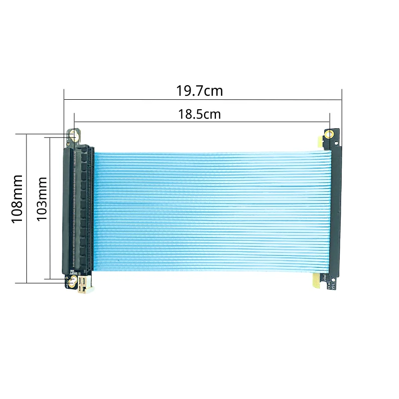Двойной реверсивный кабель Pci – обзор и цена Itx Gpu Riser Pcie 4.0 16X