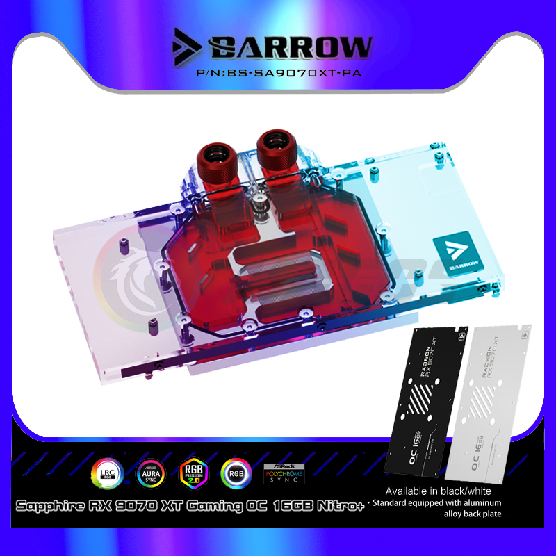 Водяной блок графического проц – обзор и цена Rx 9070 16Gb