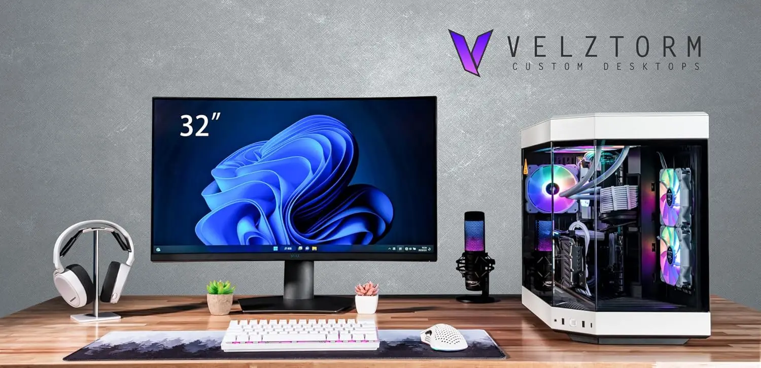 Velztorm White Praetix – игров – обзор и цена Rtx 5090 32Gb