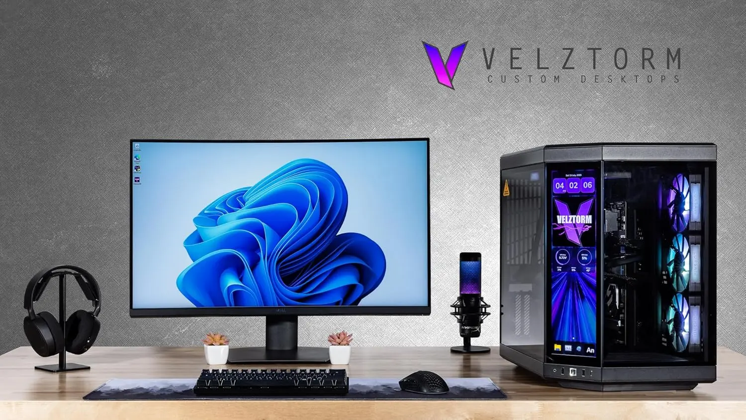 Velztorm LCD Black Praetix – и – обзор и цена Rtx 5090 32Gb